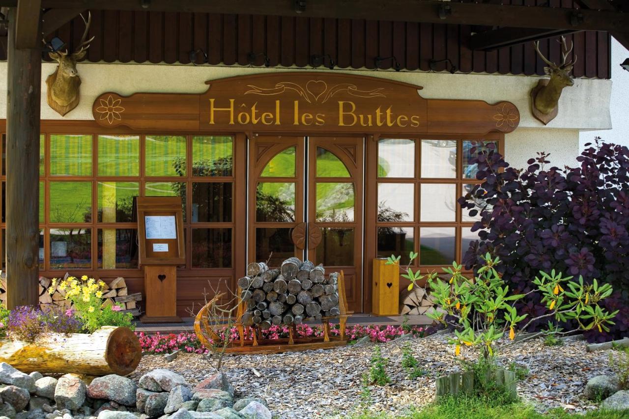 Hotel Les Buttes ヴォントロン エクステリア 写真